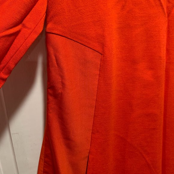 Jil Sander~ Timeless Red Dress w/ Pleated Back. Gorgeous! - Picture 9 of 16